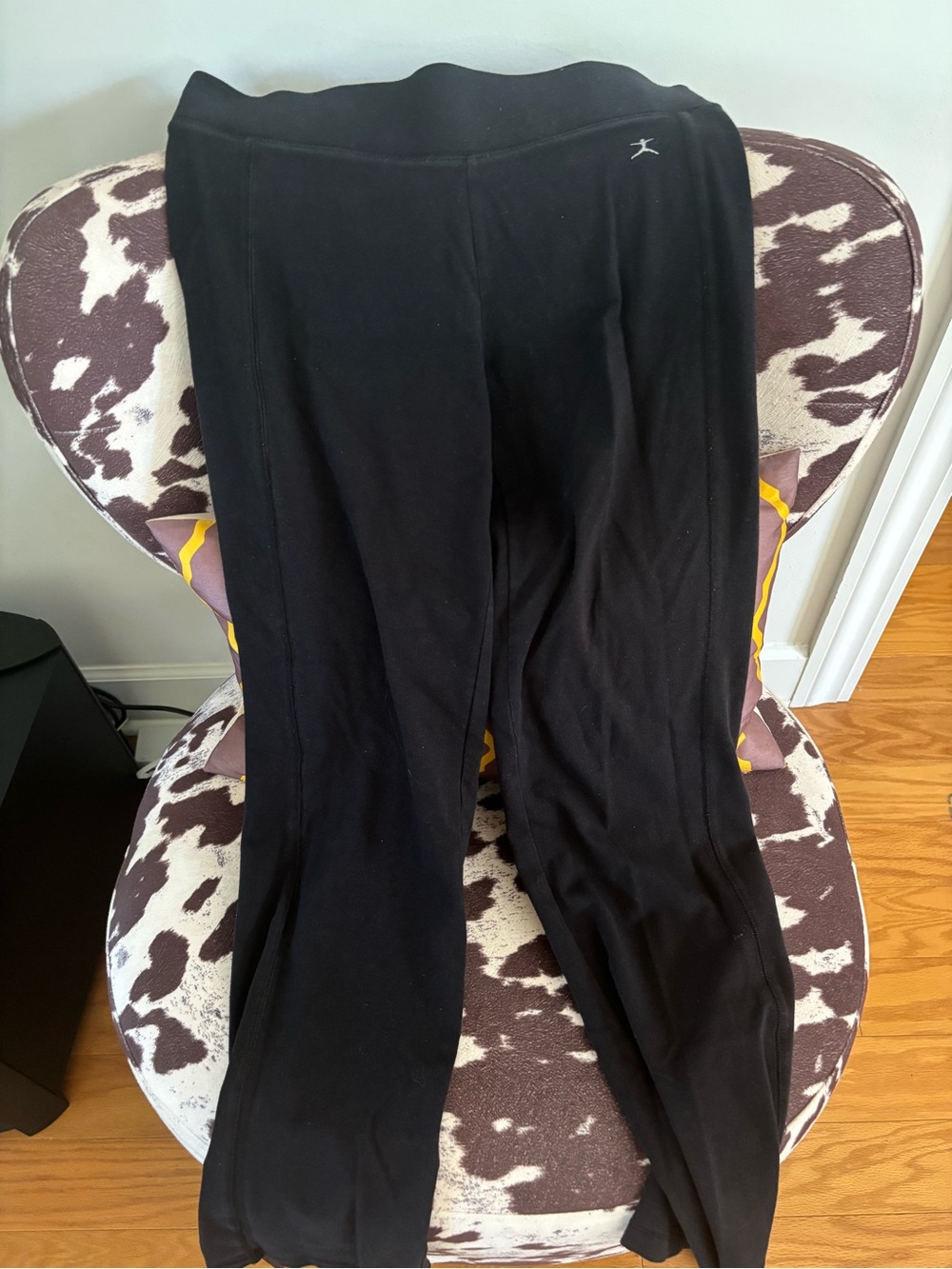 Danskin Black Boot-Cut Stretch Pants